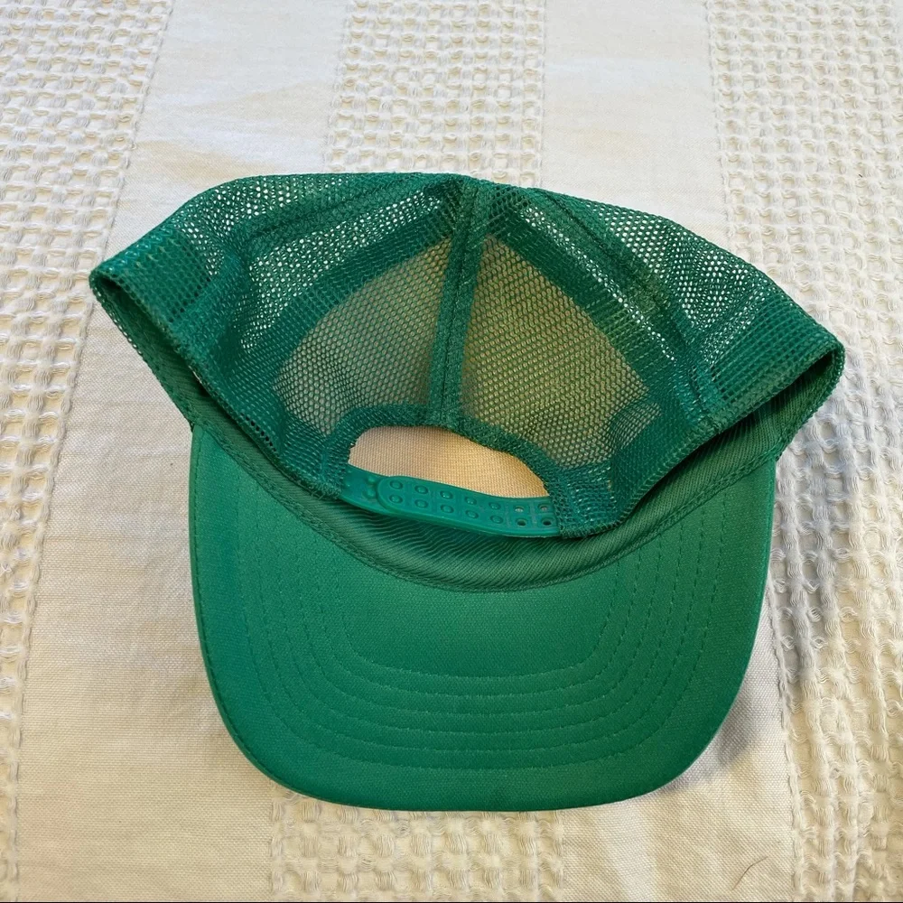 Vintage KC Crown Keep Calm and Hit a Bong Trucker SnapBack Hat